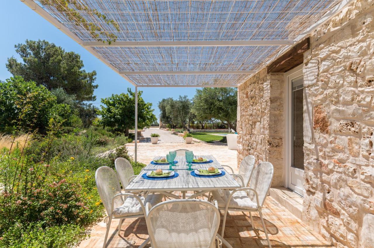Trullo Zese Con Piscina Privata Villa Сан Микеле Салентино Екстериор снимка